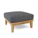 Anderson Teak Brianna Ottoman + Cushion - Luxurious Dwelling - Your Luxury Home Product Experts