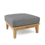 Anderson Teak Brianna Ottoman + Cushion - Luxurious Dwelling - Your Luxury Home Product Experts