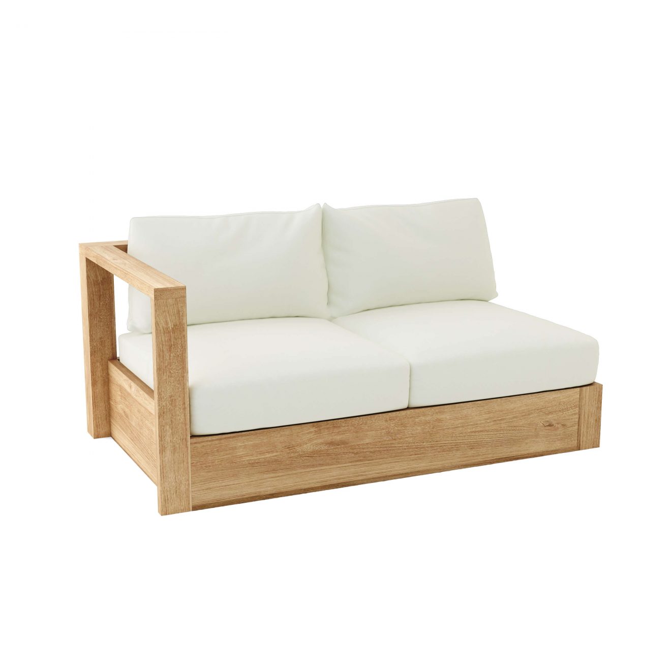 Anderson Teak Copacabana Right Loveseat Modular - Luxurious Dwelling - Your Luxury Home Product Experts