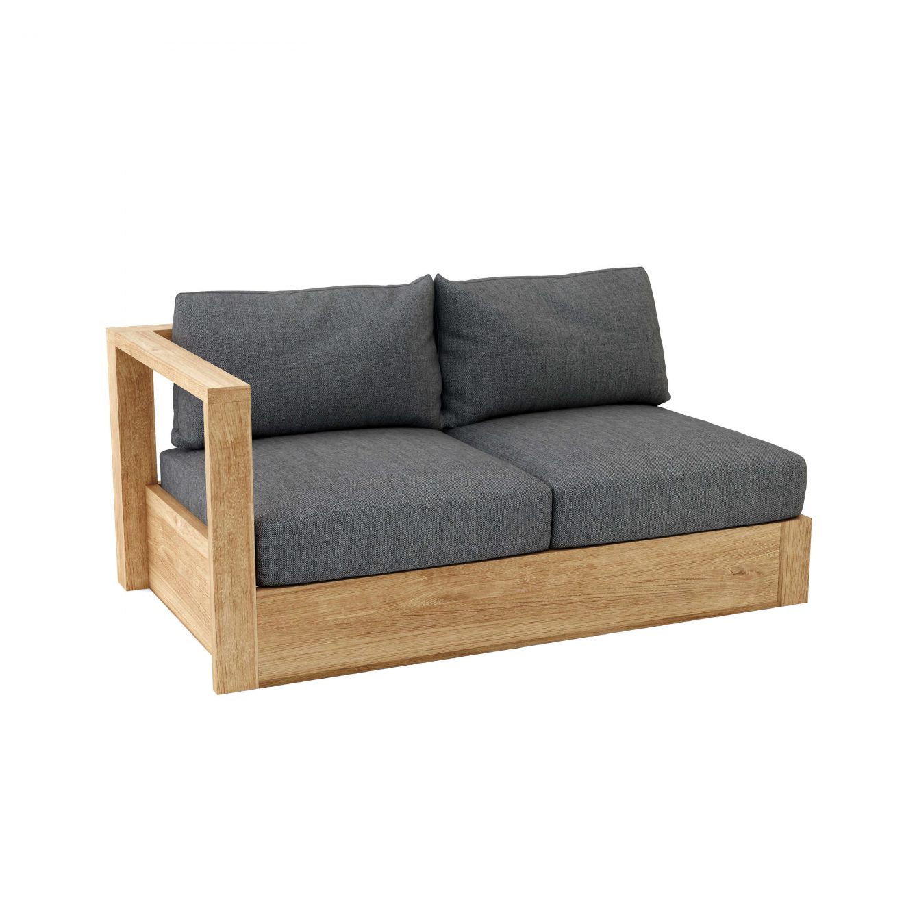 Anderson Teak Copacabana Right Loveseat Modular - Luxurious Dwelling - Your Luxury Home Product Experts