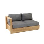 Anderson Teak Copacabana Right Loveseat Modular - Luxurious Dwelling - Your Luxury Home Product Experts