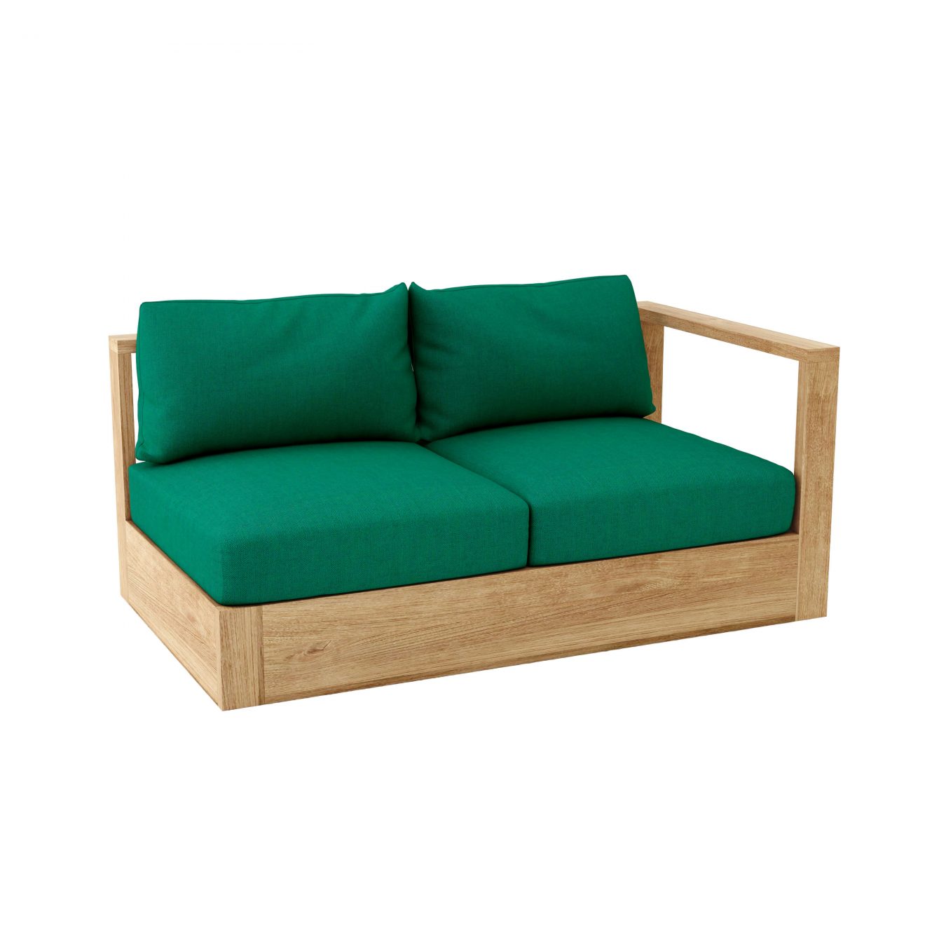 Anderson Teak Copacabana Left Loveseat Modular - Luxurious Dwelling - Your Luxury Home Product Experts