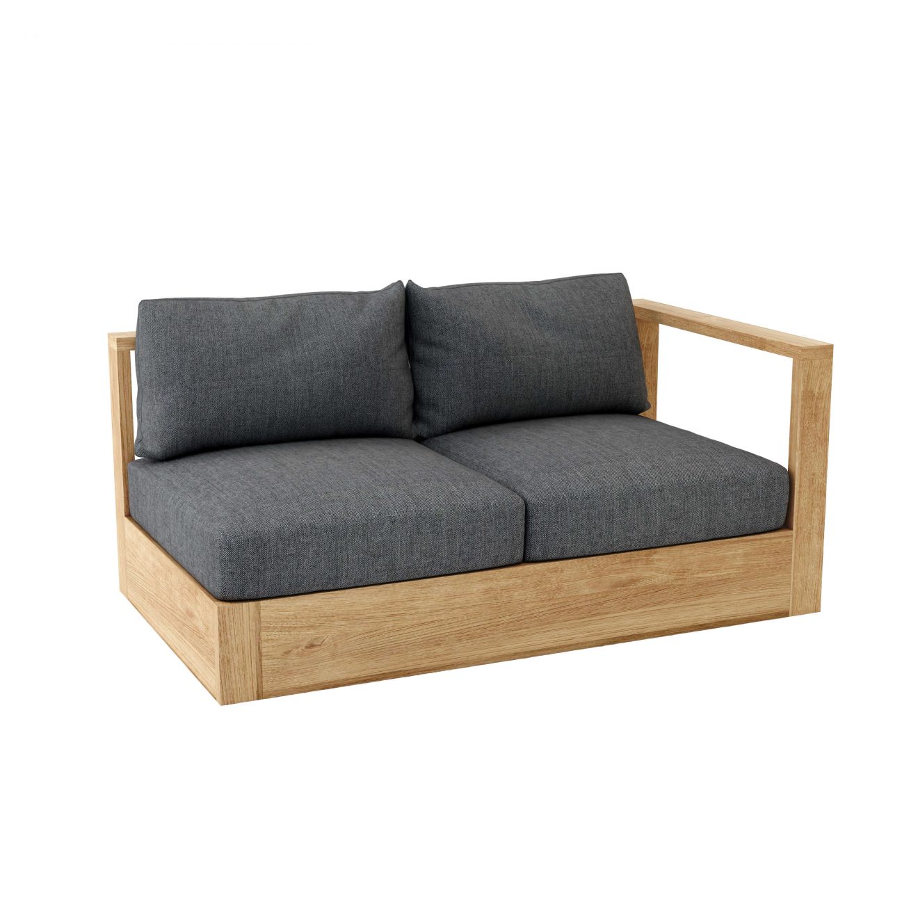 Anderson Teak Copacabana Left Loveseat Modular - Luxurious Dwelling - Your Luxury Home Product Experts