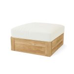 Anderson Teak Copacabana Ottoman - Luxurious Dwelling - Your Luxury Home Product Experts