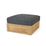 Anderson Teak Copacabana Ottoman - Luxurious Dwelling - Your Luxury Home Product Experts