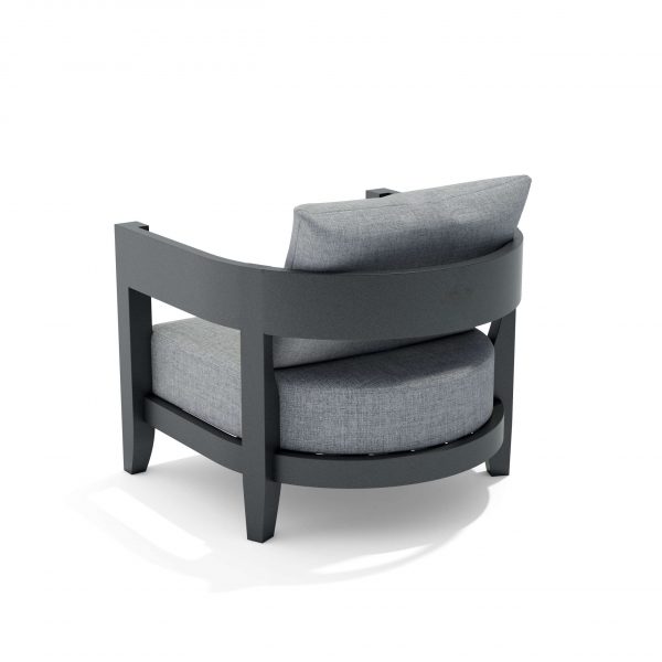 Anderson Teak SET-172 5-pc Coronado Aluminum Deep Seating Set - Image 5