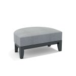 Anderson Teak Coronado Deep Seating Aluminum Ottoman - Luxurious Dwelling - Your Luxury Home Product Experts