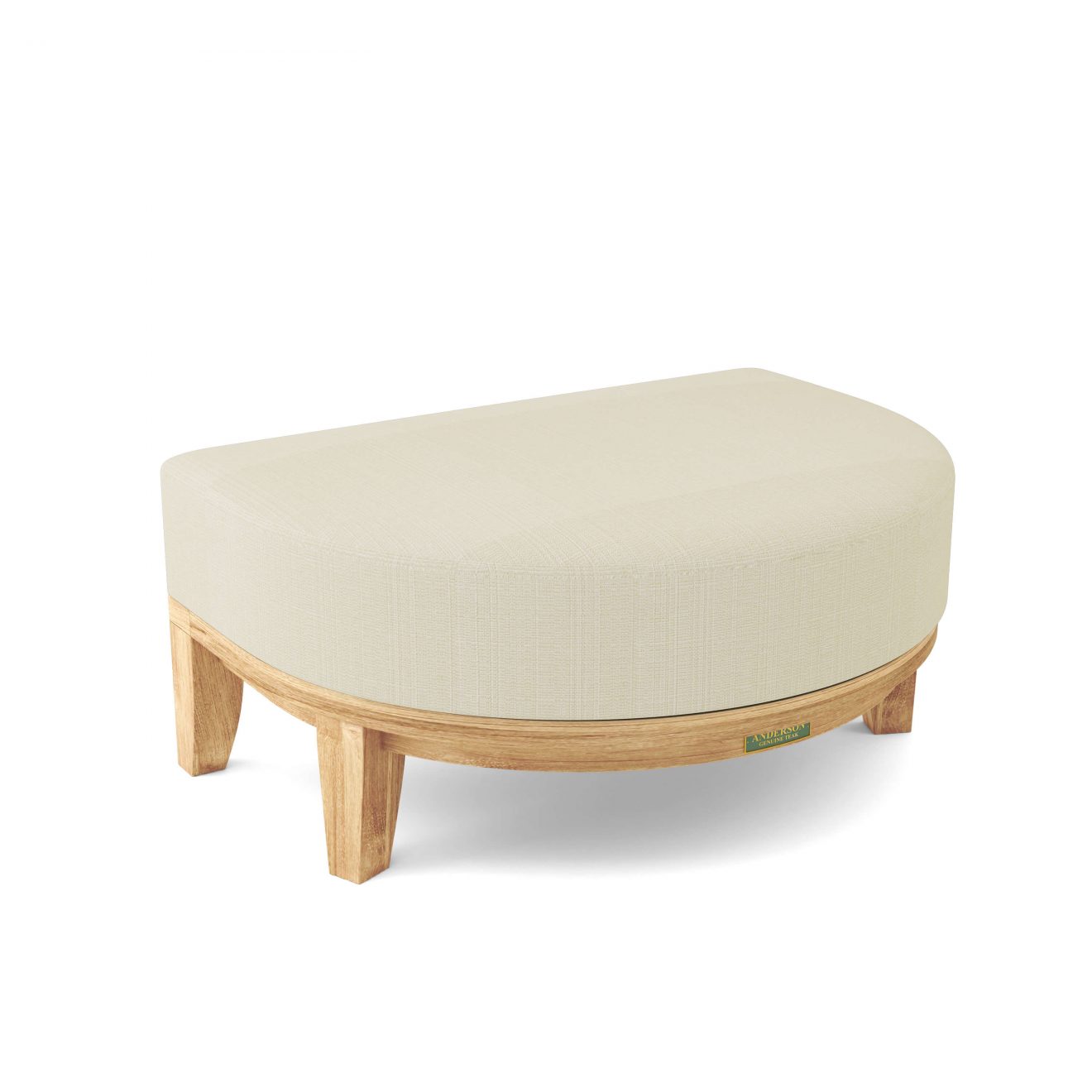 Anderson Teak Coronado Ottoman - Luxurious Dwelling - Your Luxury Home Product Experts