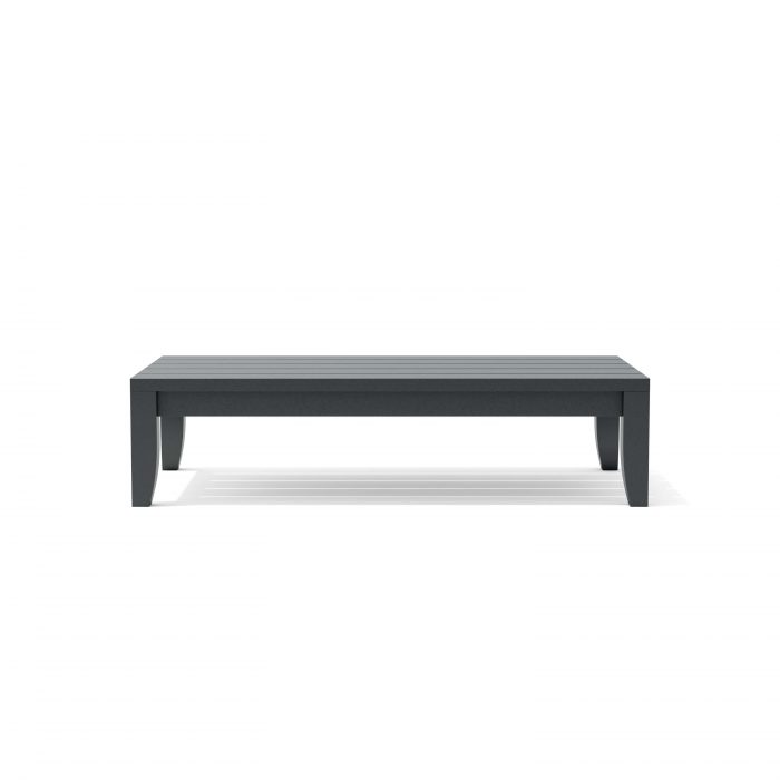 Anderson Teak Coronado Aluminum Rectangular Coffee Table - Image 2