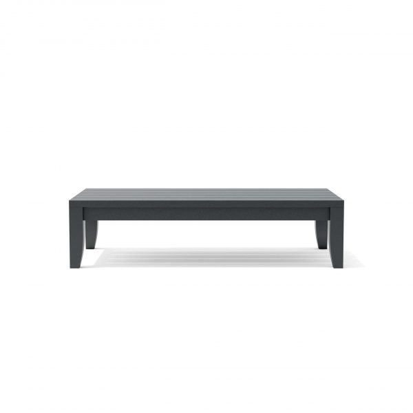 Anderson Teak Coronado Aluminum Rectangular Coffee Table - Image 2