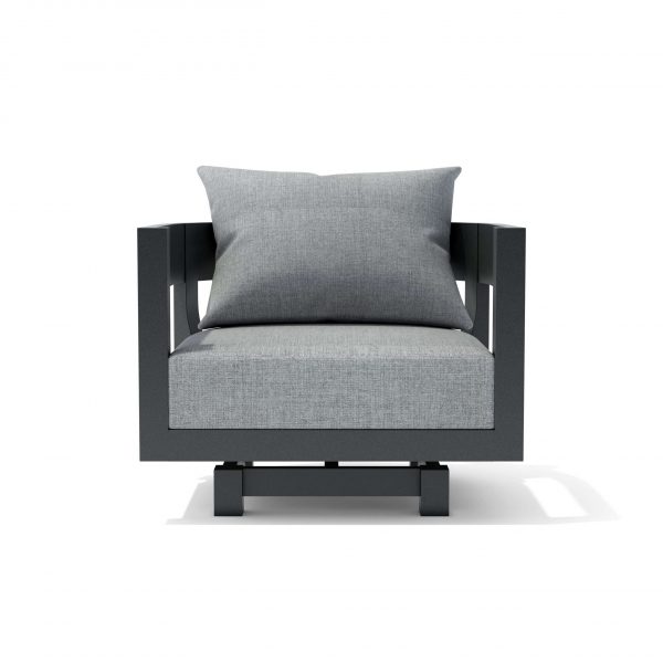 Anderson Teak SET-174 6-pc Coronado Aluminum Deep Seating Set - Image 5