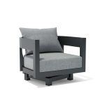 Anderson Teak Coronado Aluminum Swivel Armchair - Luxurious Dwelling - Your Luxury Home Product Experts