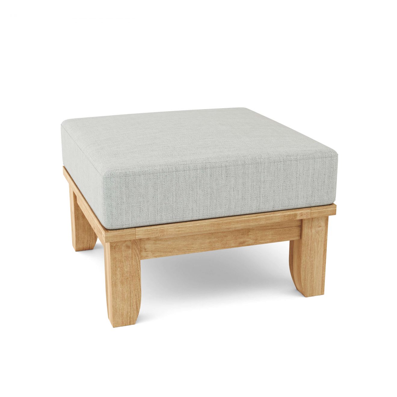 Anderson Teak Luxe Ottoman - Luxurious Dwelling - Your Luxury Home Product Experts