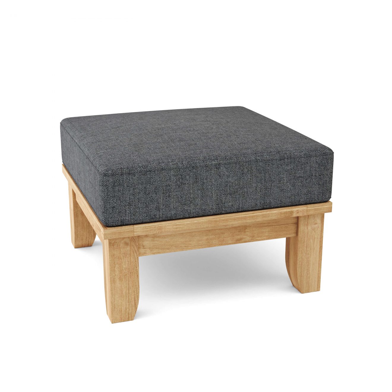 Anderson Teak Luxe Ottoman - Luxurious Dwelling - Your Luxury Home Product Experts