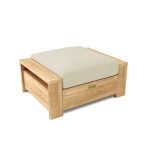 Anderson Teak Madera Ottoman - Luxurious Dwelling - Your Luxury Home Product Experts