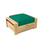 Anderson Teak Madera Ottoman - Luxurious Dwelling - Your Luxury Home Product Experts