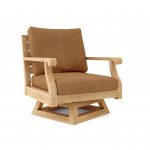 Anderson Teak Riviera Swivel Armchair + Cushion - Image 5