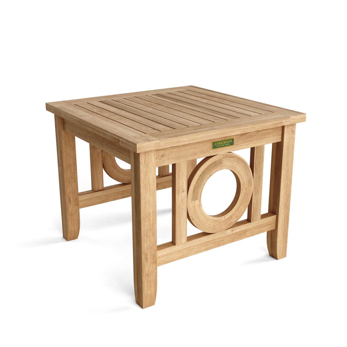 Anderson Teak Natsepa Square Side Table - Luxurious Dwelling - Your Luxury Home Product Experts