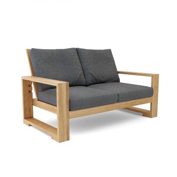 Anderson Teak Capistrano Deep Seating Loveseat - Image 7