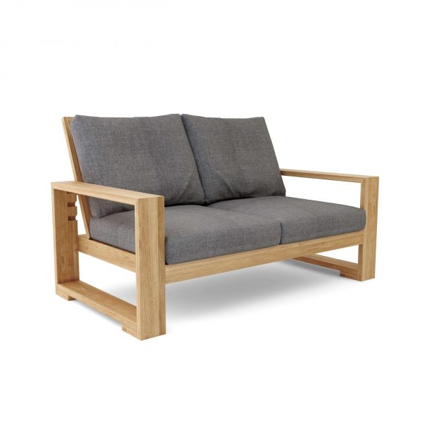 Anderson Teak Capistrano Deep Seating Loveseat - Image 8