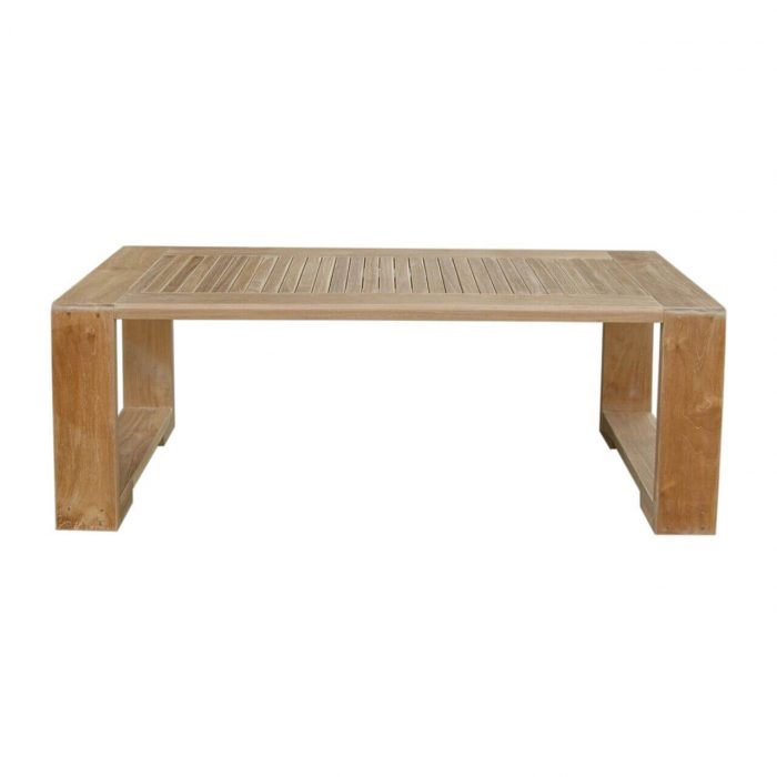 Anderson Teak Capistrano Rectangular Coffee Table - Image 4