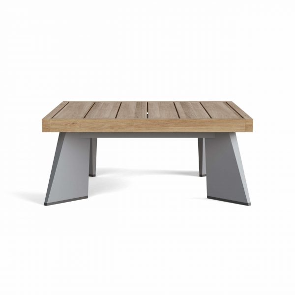Anderson Teak Oxford Platform Corner Table - Image 2