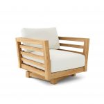 Anderson Teak Cordoba Deep Seating Swivel Armchair - Image 6