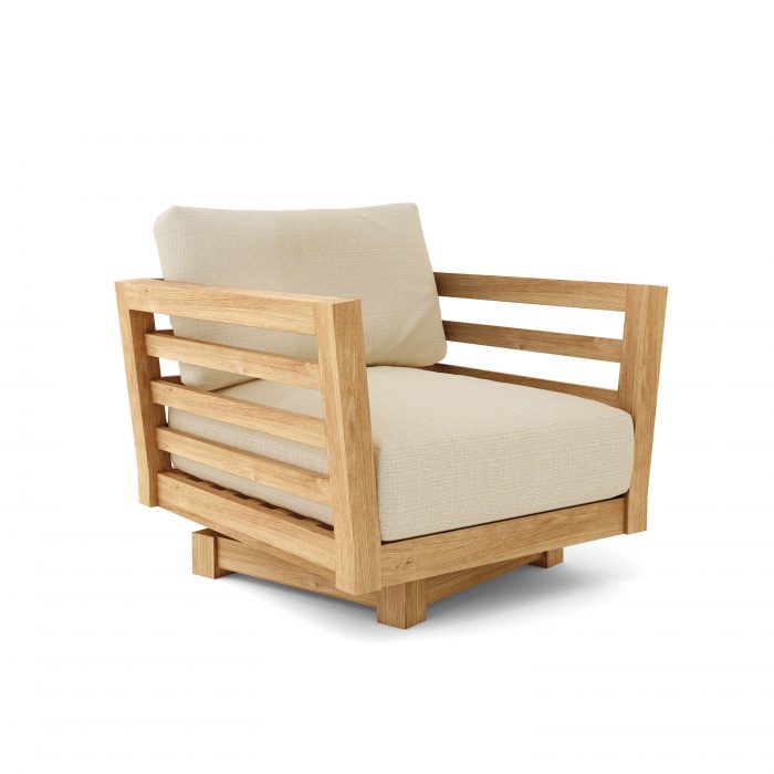 Anderson Teak Cordoba Deep Seating Swivel Armchair - Image 10