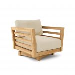 Anderson Teak Cordoba Deep Seating Swivel Armchair - Image 10