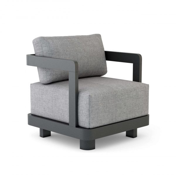 Anderson Teak SET-901-AL 6-pc Granada Aluminum Deep Seating - Image 4