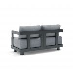 Anderson Teak Granada Deep Seating Aluminum Loveseat - Image 3