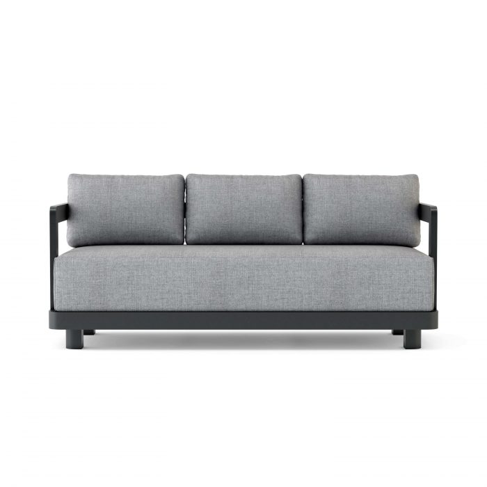 Anderson Teak Granada Deep Seating Aluminum Sofa - Image 2