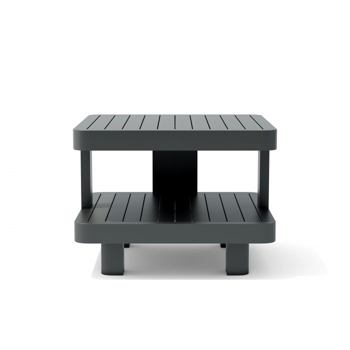 Anderson Teak Granada Aluminum Side Table - Image 2