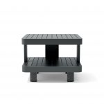 Anderson Teak Granada Aluminum Side Table - Image 2