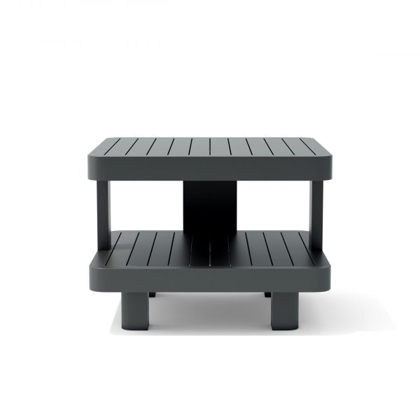 Anderson Teak Granada Aluminum Side Table - Image 2