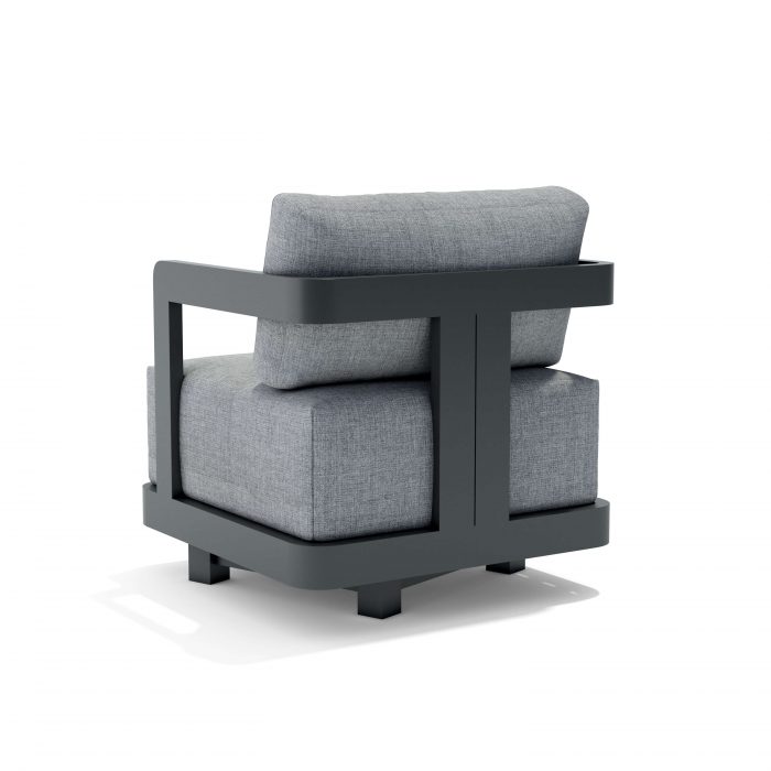 Anderson Teak SET-904-AL 5-pc Granada Aluminum Deep Seating - Image 6