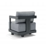 Anderson Teak SET-904-AL 5-pc Granada Aluminum Deep Seating - Image 6