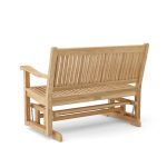 Anderson Teak Del-Amo 4-Foot Glider - Luxurious Dwelling - Your Luxury Home Product Experts