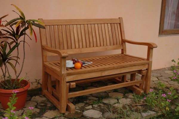 Anderson Teak Del-Amo 4-Foot Glider - Image 6