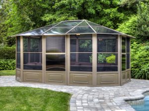 Gazebo Penguin - Florence - Solarium 12x15 Polycarbonate Roof - Luxurious Dwelling - Your Luxury Home Product Experts