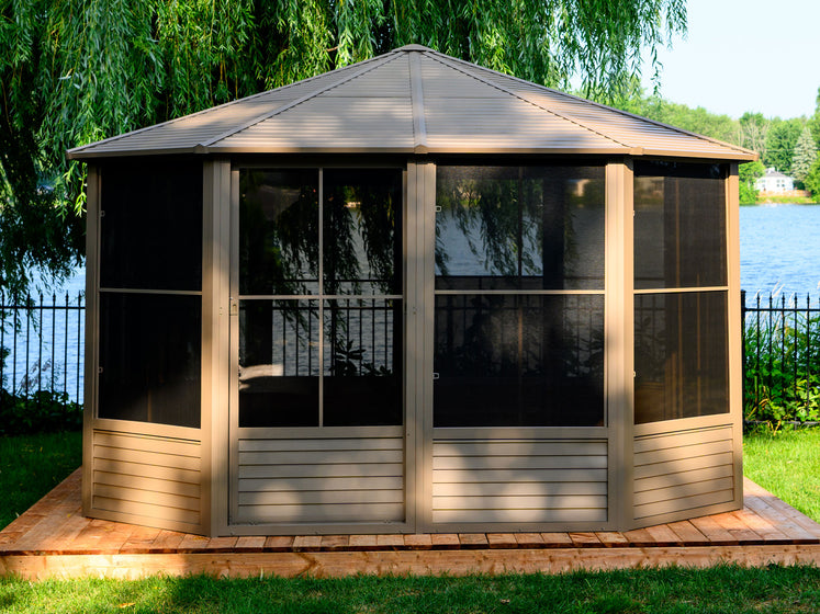 Gazebo Penguin - Florence - Solarium 12x12 Metal Roof - Luxurious Dwelling - Your Luxury Home Product Experts