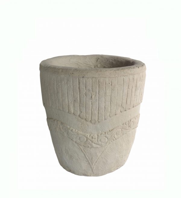 Anderson Teak Geneva  Round Planter - Image 1
