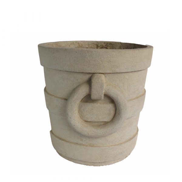 Anderson Teak Pompeii Round Planter - Image 2
