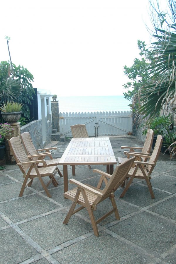 Anderson Teak Bahama Katana 7-Pieces Dining Set - Image 5