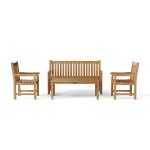 Anderson Teak Classic 3-Seater 4-Pieces Conversation Set - Luxurious Dwelling - Your Luxury Home Product Experts