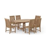 Anderson Teak Bahama Chicago 7-Pieces Dining Chair C - Luxurious Dwelling - Your Luxury Home Product Experts