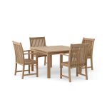 Anderson Teak Windsor Chicago 5-Pieces Dining Table Set - Luxurious Dwelling - Your Luxury Home Product Experts