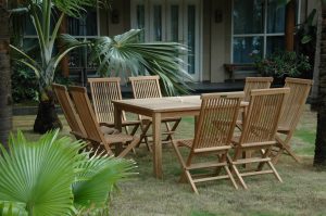 Anderson Teak Windsor Classic Chair 9-Pieces Folding Dining Set - Luxurious Dwelling - Your Luxury Home Product Experts