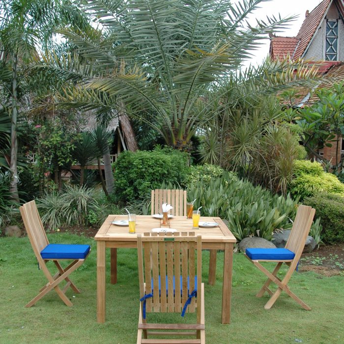 Anderson Teak Windsor Classic Chair 9-Pieces Folding Dining Set - Luxurious Dwelling - Your Luxury Home Product Experts