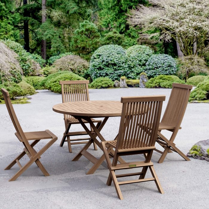 Anderson Teak Windsor Classic 3-pieces bistro set - Luxurious Dwelling - Your Luxury Home Product Experts